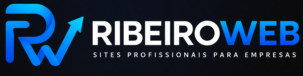 Logotipo da RibeiroWeb criação de sites profissionais